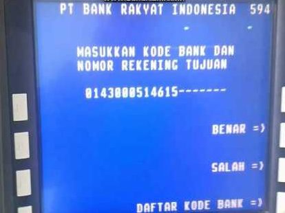 Cara Transfer Uang Lewat ATM
