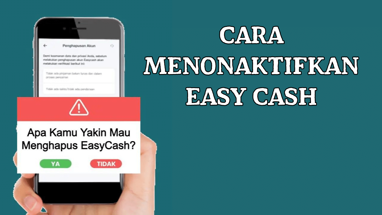 Cara Menonaktifkan Easy Cash