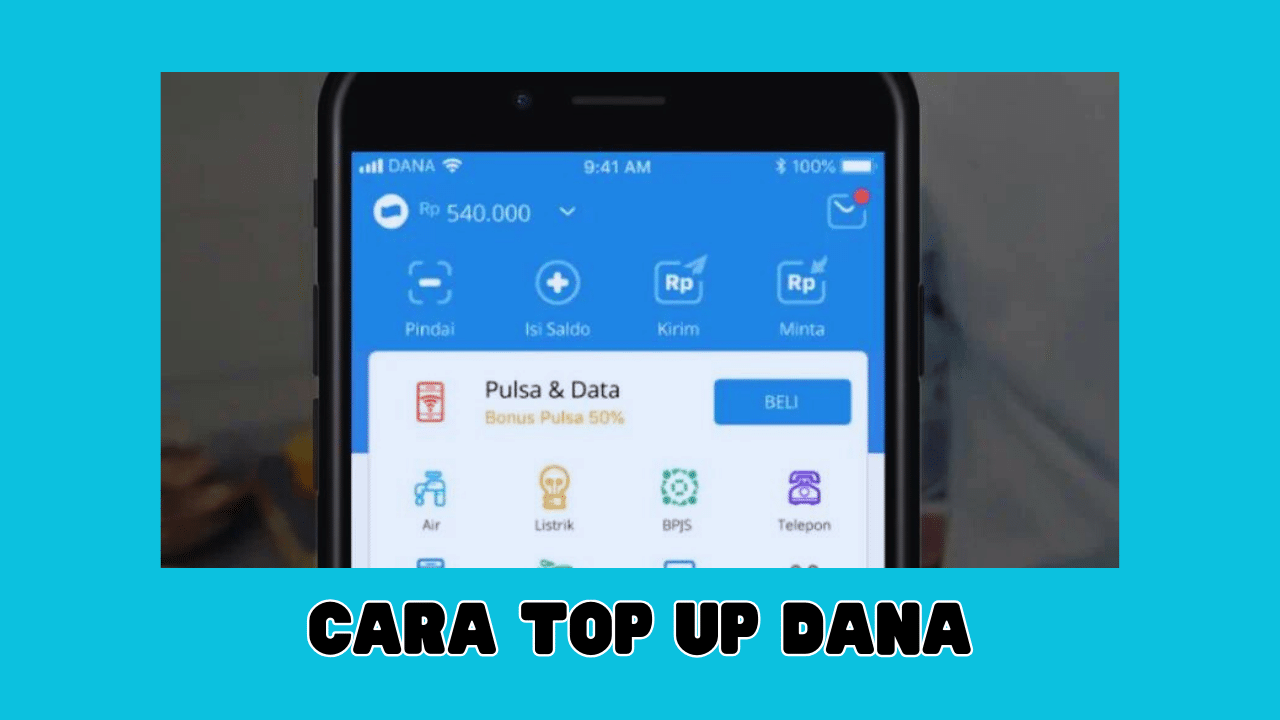 Cara Top Up DANA