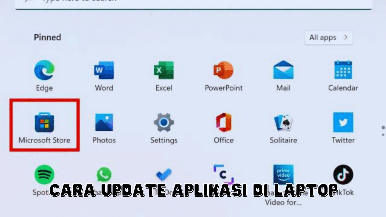 Cara Update Aplikasi di Laptop